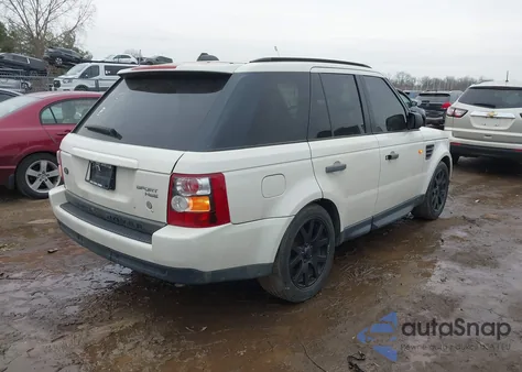 2008 Land Rover Range Rover Sport Hse z USA, uszkodzony, nr VIN SALSK254X8A174893